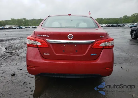 2013 Nissan Sentra S z USA, uszkodzony, nr VIN 3N1AB7AP6DL612203